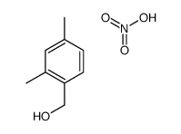 (2,4-dimethylphenyl)methanol,nitric acid Structure