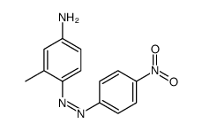 3-methyl-4-[(4-nitrophenyl)diazenyl]aniline结构式