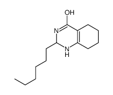 2-hexyl-2,3,5,6,7,8-hexahydro-1H-quinazolin-4-one Structure