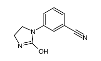 3-(2-oxoimidazolidin-1-yl)benzonitrile Structure