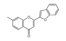 2-benzofuran-2-yl-7-methyl-chromen-4-one Structure