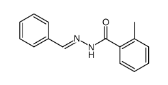 2-methyl-benzoic acid benzylidenehydrazide Structure