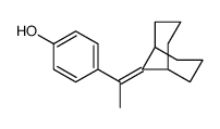 4-[1-(9-bicyclo[3.3.1]nonanylidene)ethyl]phenol结构式