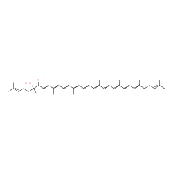 5,6-dihydro-5,6-dihydroxy-y,y-Carotene Structure