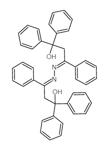 1-Propanone,3-hydroxy-1,3,3-triphenyl-, (3-hydroxy-1,3,3-triphenylpropylidene)hydrazone(9CI) picture