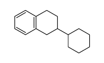 2-cyclohexyl-1,2,3,4-tetrahydro-naphthalene结构式