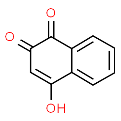 2-hydroxy-1,4-naphthoquinone, sodium salt结构式