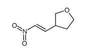 3-(2-nitro-vinyl)-tetrahydro-furan结构式