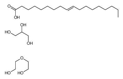 2-(2-hydroxyethoxy)ethanol,(Z)-octadec-9-enoic acid,propane-1,2,3-triol Structure