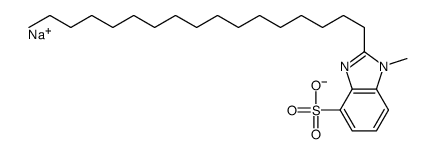 sodium 2-heptadecylmethyl-1H-benzimidazolesulphonate picture