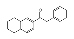 Ethanone,2-phenyl-1-(5,6,7,8-tetrahydro-2-naphthalenyl)- structure