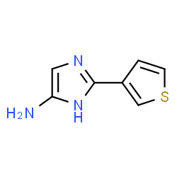1H-Imidazol-4-amine,2-(3-thienyl)- (9CI) Structure