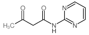 3-oxo-N-pyrimidin-2-yl-butanamide Structure