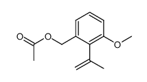 3-Acetoxymethyl-2-isopropenylanisol结构式
