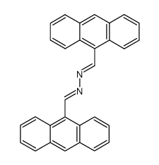 (E,E)-9-anthraldehyde azine Structure