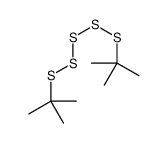 2-(tert-butylpentasulfanyl)-2-methylpropane Structure