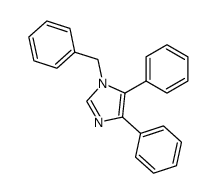 1-benzyl-4,5-diphenyl-1H-imidazole Structure