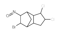 4, endo-5-bromo-1,2-dichlorohexahydro-6-nitroso-, dimer Structure