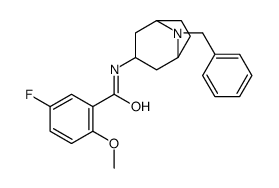 N-(8-benzyl-8-azabicyclo[3.2.1]octan-3-yl)-5-fluoro-2-methoxybenzamide Structure