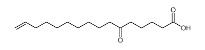 6-oxo-Δ15-hexadecanoic acid Structure
