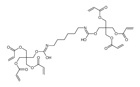 3-[(1-oxoallyl)oxy]-2,2-bis[[(1-oxoallyl)oxy]methyl]propyl 10,16-dioxo-13,13-bis[[(1-oxoallyl)oxy]methyl]-11,15-dioxa-2,9-diazaoctadec-17-enoate Structure