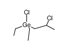 chloro(2-chloropropyl)diethylgermane结构式