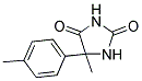 5-METHYL-5-(4-METHYLPHENYL)IMIDAZOLIDINE-2,4-DIONE Structure