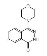 4-morpholino-1(2H)-phthalazinone Structure