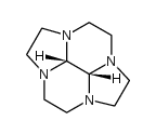 顺-十氢-2a,4a,6a,8a-四氮杂环戊烷[fg]苊烯结构式
