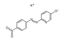 potassium 6-((4-nitrophenyl)diazenyl)pyridin-3-olate结构式