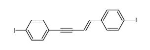(E)-4,4'-(but-1-en-3-yne-1,4-diyl)bis(iodobenzene)结构式
