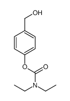 [4-(hydroxymethyl)phenyl] N,N-diethylcarbamate结构式