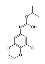 propan-2-yl N-(3,5-dichloro-4-ethoxyphenyl)carbamate结构式
