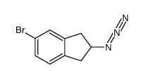 2-azido-5-bromoindan结构式