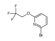 2-bromo-6-(2,2,2-trifluoroethoxy)pyridine structure