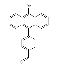 9-((p-formyl)phenyl)-10-bromoanthracene Structure