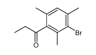 bromomesityl ethyl ketone Structure