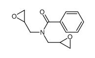 N,N-bis(oxiran-2-ylmethyl)benzamide Structure