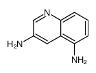 Quinoline, 3,5-diamino- (5CI) Structure