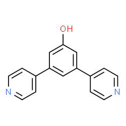 3,5-di(pyridin-4-yl)phenol Structure