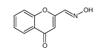 4-oxo-4H-chromene-2-carbaldehyde oxime Structure