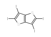 2,3,5,6-Tetraiodo-thieno[3,2-b]thiophene structure