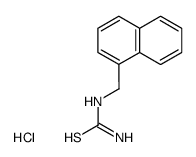 1-naphthylmethylisothiouronium chloride结构式
