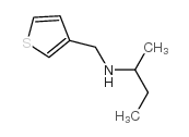 N-(thiophen-3-ylmethyl)butan-2-amine结构式