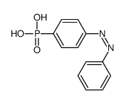 (4-phenyldiazenylphenyl)phosphonic acid Structure