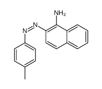 2-[(4-methylphenyl)diazenyl]naphthalen-1-amine Structure