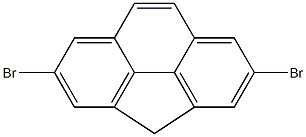2,6-dibromo-4H-cyclopenta[def]phenanthrene Structure