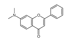 Flavone, 7-(dimethylamino)- (7CI)结构式