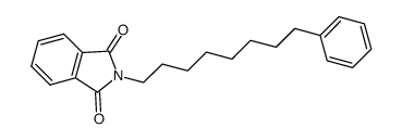 2-(8-phenyloctyl)isoindoline-1,3-dione结构式