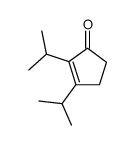 2,3-diisopropyl-cyclopent-2-enone结构式